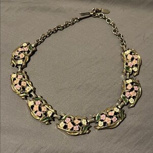Vintage Floral Choker